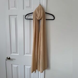 Claudia Nicole light Beige Cashmere Scarf